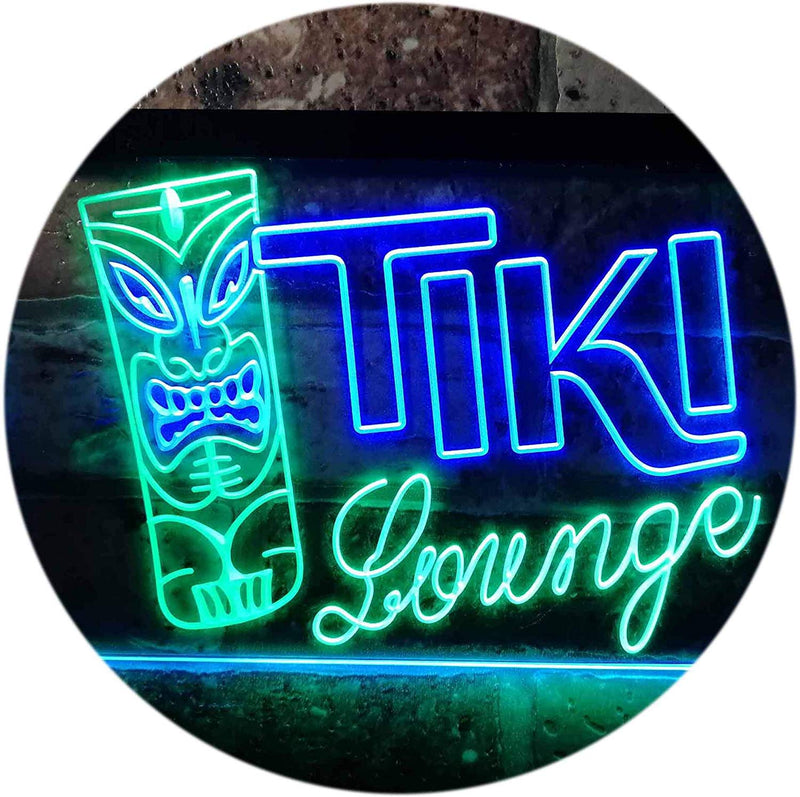 Bar Tiki Lounge LED Light Sign - LED Gift Works