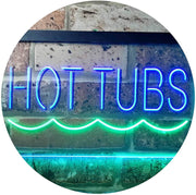 Hot Tubs LED Light Sign - LED Gift Works