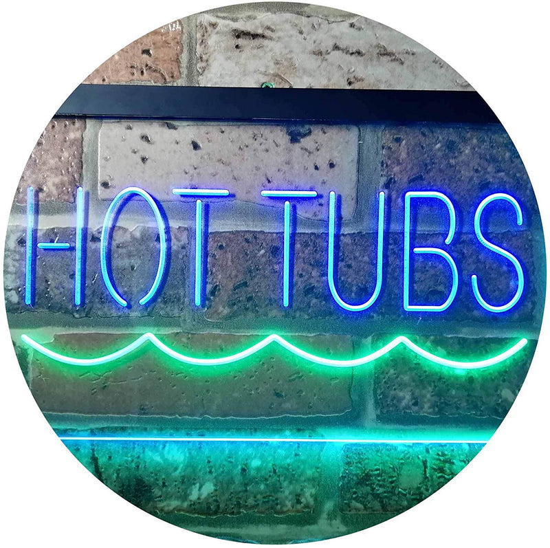 Hot Tubs LED Light Sign - LED Gift Works