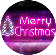 Merry Christmas Tree LED Light Sign - LED Gift Works