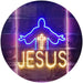 Jesus Saves Cross Church LED Light Sign - Way Up Gifts
