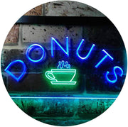 Donuts Coffee LED Light Sign - LED Gift Works