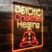 Psychic Chakras Healing LED Light Sign - LED Gift Works