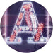 Family Name Letter A Monogram Initial LED Light Sign - Way Up Gifts