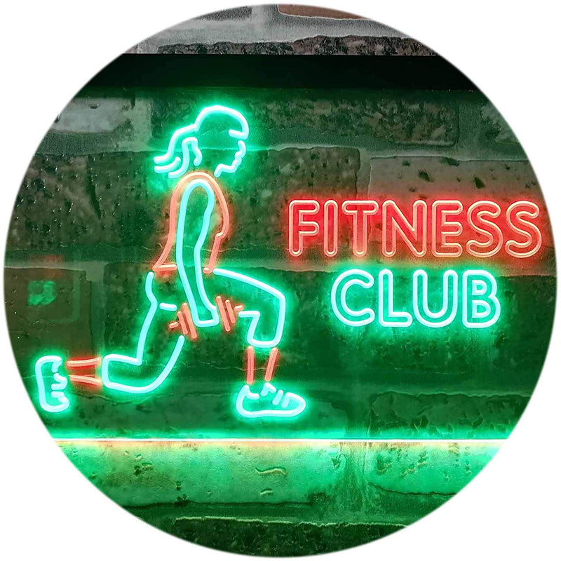 Gym Fitness Club LED Light Sign - LED Gift Works