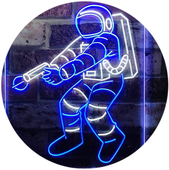 Space Astronaut LED Light Sign - Way Up Gifts