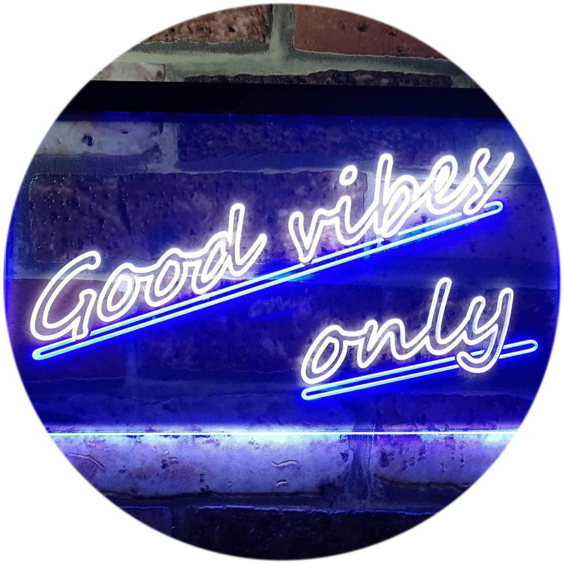 Good Vibes Only LED Light Sign - LED Gift Works