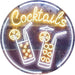 Cocktails LED Light Sign - Way Up Gifts