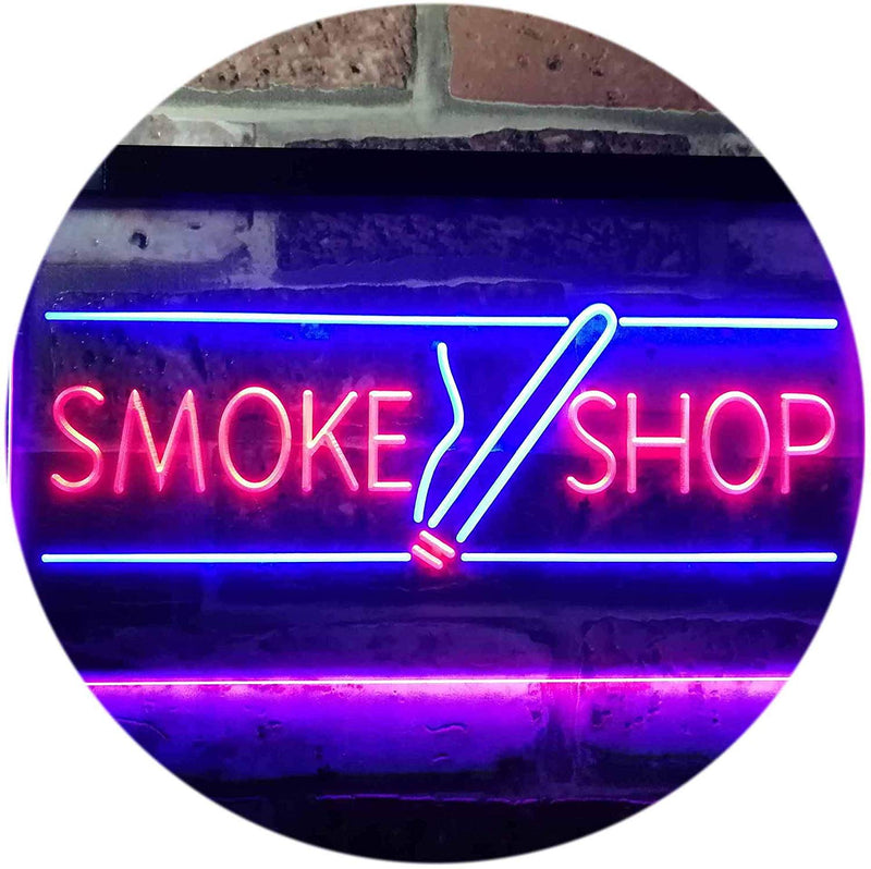 Smoke Shop LED Light Sign - LED Gift Works