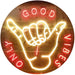 Good Vibes Only LED Light Sign - Way Up Gifts
