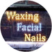 Waxing Facial Nails LED Light Sign - Way Up Gifts