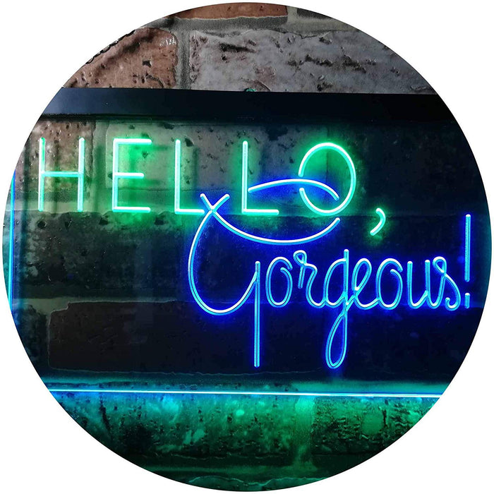 Hello Gorgeous LED Light Sign - Way Up Gifts