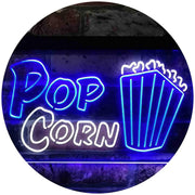 Movie Theater Popcorn LED Light Sign - LED Gift Works