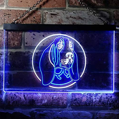 Basset Hound Dog LED Light Sign - Way Up Gifts