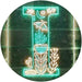 Family Name Letter I Monogram Initial LED Light Sign - Way Up Gifts