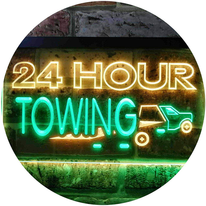 24 Hour Towing LED Light Sign - Way Up Gifts