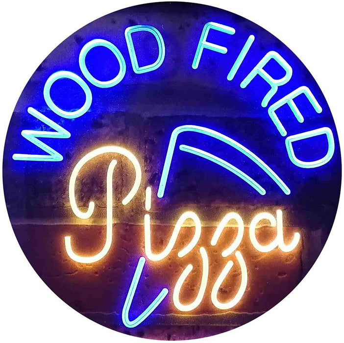 Wood Fired Pizza LED Light Sign - Way Up Gifts