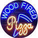 Wood Fired Pizza LED Light Sign - Way Up Gifts