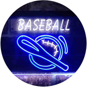 Baseball Man Cave Sports Wall Decor LED Light Sign - LED Gift Works