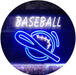 Baseball Man Cave Sports Wall Decor LED Light Sign - Way Up Gifts