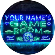 Personalized Game Room LED Light Sign - LED Gift Works