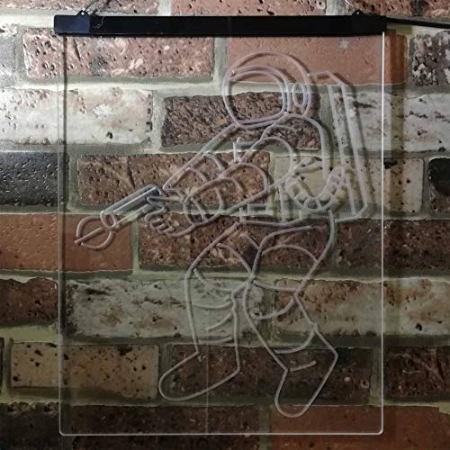 Space Astronaut LED Light Sign - LED Gift Works