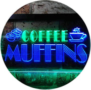 Bakery Coffee Muffins LED Light Sign - LED Gift Works