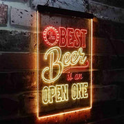 Best Beer is an Open One LED Light Sign - LED Gift Works