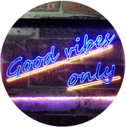 Good Vibes Only LED Light Sign - LED Gift Works