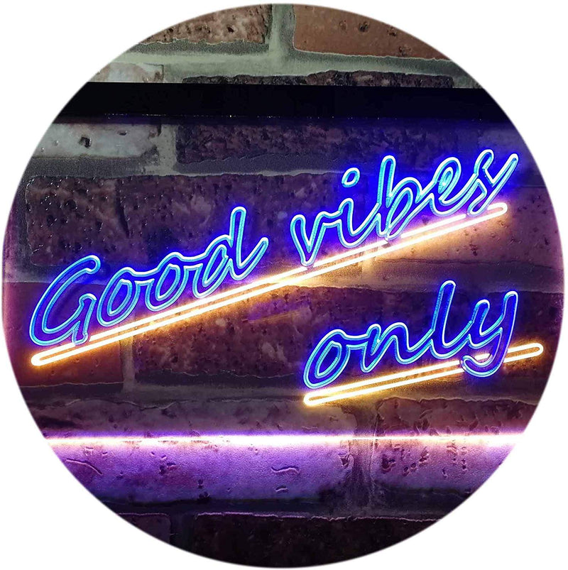 Good Vibes Only LED Light Sign - LED Gift Works