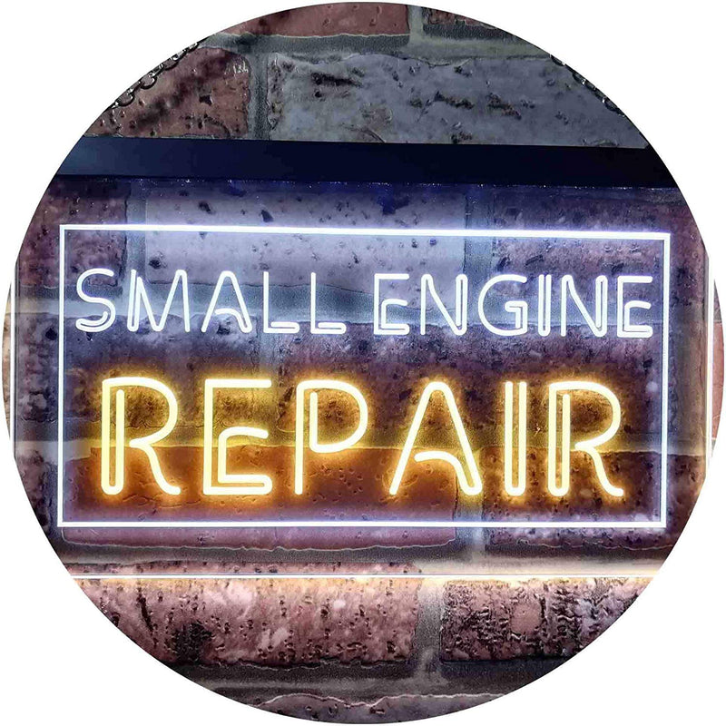 Small Engine Repair LED Light Sign - LED Gift Works