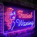 Facial Waxing LED Light Sign - Way Up Gifts