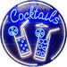 Cocktails LED Light Sign - Way Up Gifts