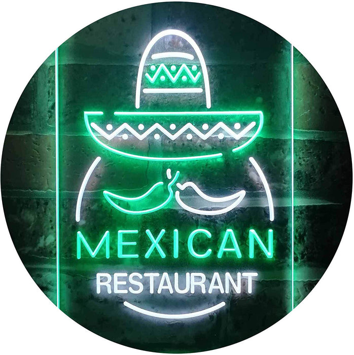Mexican Restaurant LED Light Sign - Way Up Gifts
