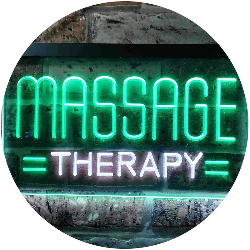 Massage Therapy LED Light Sign - LED Gift Works