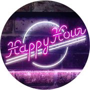 Happy Hour LED Light Sign - LED Gift Works