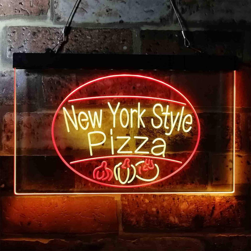 New York Style Pizza LED Light Sign - LED Gift Works