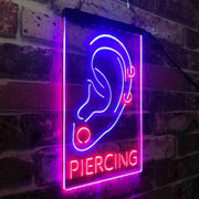 Ear Piercing Display LED Light Sign - LED Gift Works