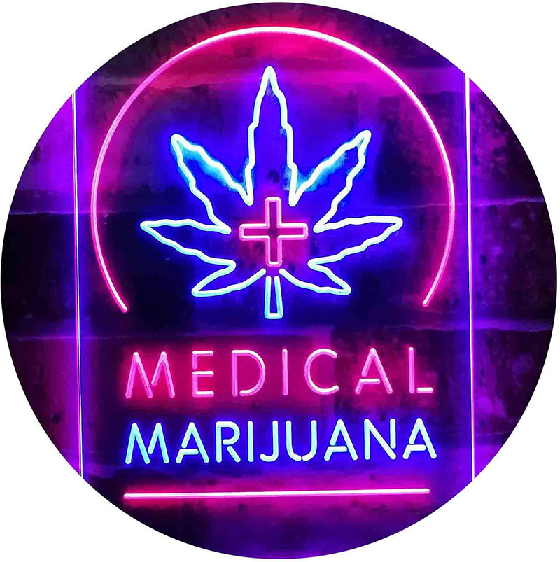 Medical Marijuana LED Light Sign - LED Gift Works