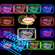 Custom Dual Color LED Light Sign - LED Gift Works