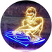 DJ Disc Jockey Disco Music Bar Beer LED Light Sign - Way Up Gifts
