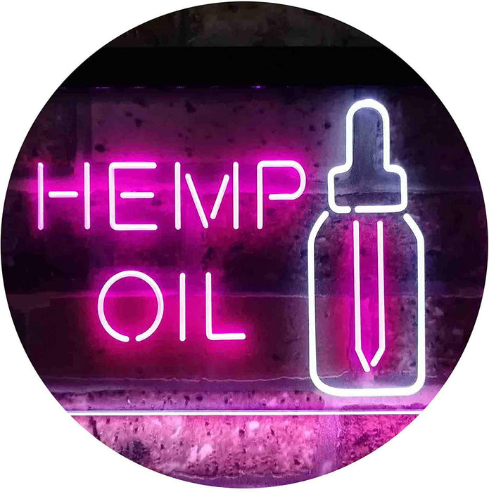 Hemp Oil LED Light Sign - Way Up Gifts