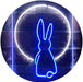 Rabbit Moon Window Display LED Light Sign - Way Up Gifts