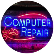 Computer Repair LED Light Sign - LED Gift Works