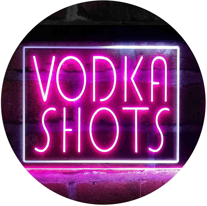 Vodka Shots Bar LED Light Sign - Way Up Gifts