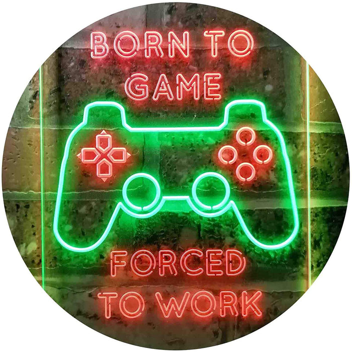 Born to Game Room LED Light Sign - Way Up Gifts