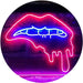 Biting Lip Bite Bleeding Art LED Light Sign - Way Up Gifts
