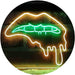 Biting Lip Bite Bleeding Art LED Light Sign - Way Up Gifts