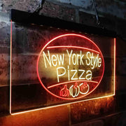 New York Style Pizza LED Light Sign - LED Gift Works