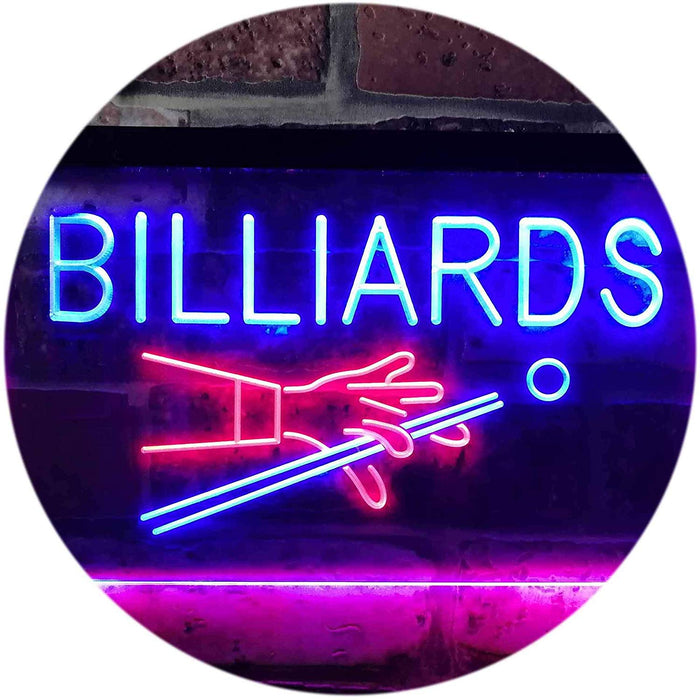 Pool Billiards LED Light Sign - Way Up Gifts